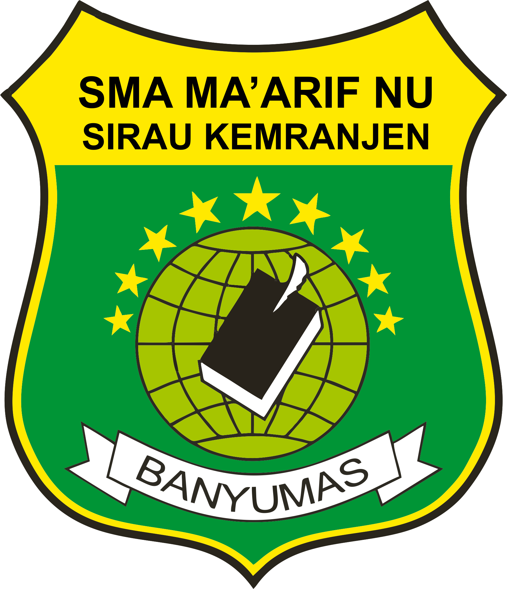 Logo SMA Ma'arif NU Sirau Kemranjen
